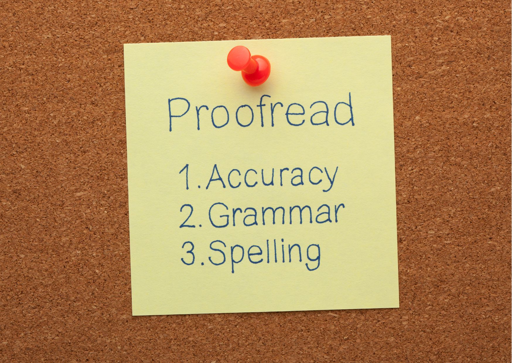 Certificate in Proofreading