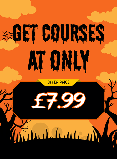 Spooky offer: get courses at only £7.99