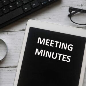 Diploma in Minute Taking