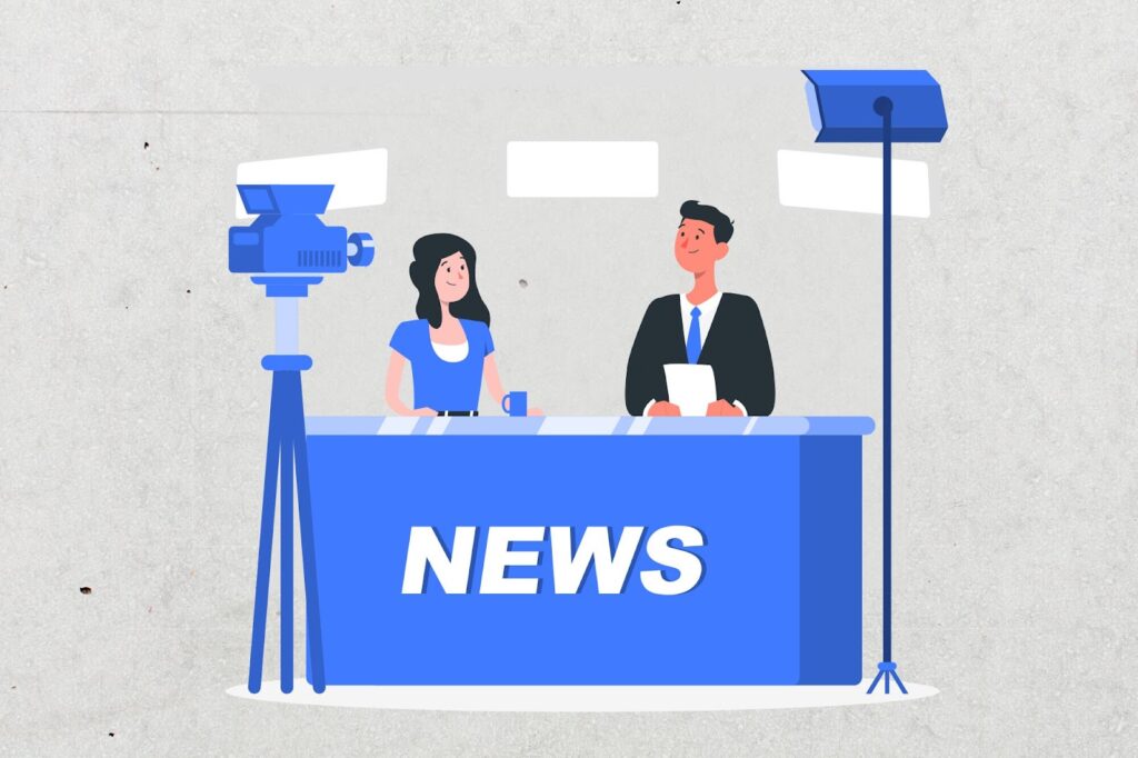 news and sports reporting